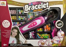 Kit Fazer Pulseira Missangas Bracelet Diy Rope Meninas