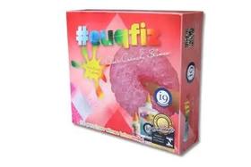 Kit Fazer Slime Brincando Clear Crunchy Glitter I9