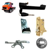 Kit Fechadura Batente Maçaneta Caminhão 1113 Esquerd Int Ext Kit Fechadura Batente Maçaneta Caminhão 1113 Esquerd Int Ext