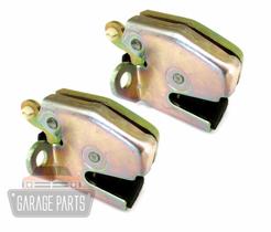 Kit Fechadura Batente Sup + Inf Porta Traseira Direita Compatível com Doblo