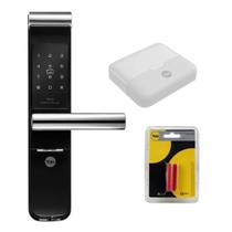 Kit Fechadura Digital Ymf 30 Com Yale Connect