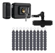 Kit Fechadura Elétrica FX 3000 MF com 80 Chaveiros RFID Intelbras