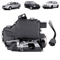 Kit Fechadura Elétrica Porta Traseira Direita Golf Bora Passat Alemão Com Chicote Plug 1999 2000 2001 2002 2003 2004