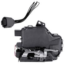 Kit Fechadura Elétrica Porta Traseira Esquerda Golf Bora Passat Alemão Com Chicote Plug 1999 2000 2001 2002 2003 2004