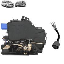 Kit Fechadura Elétrica Porta Traseira Esquerda Polo Hatch/Sedan Com Chicote Plug 2003 2004 2005 2006 2007 2008 2009 2010