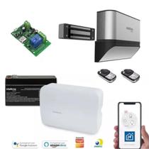 Kit Fechadura Eletroímã Intelbras Smart WiFi com Automação Alexa e Google Home Kit Fechadura Eletroímã Intelbras Smart WiFi com Automação Alexa e Google Home