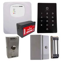 Kit Fechadura Eletroima Magnetica controle de acesso Kit Fechadura Eletroima Magnetica controle de acesso
