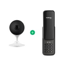 Kit Fechadura FR 10 + Câmera iM3 C Branca Kit Fechadura FR 10 + Câmera iM3 C Branca