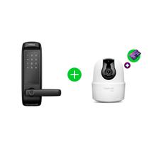 Kit Fechadura Inteligente MFV 3000 com Câmera Visão 360 IME 360 3MP