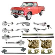 Kit Fechadura Maçaneta Porta Capô A10 C10 C14 D10 1979 A 81