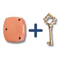 Kit Fechadura Plastica Para Guarda-Roupa + Chave Colonial Kit Fechadura Plastica Para Guarda-Roupa + Chave Colonial