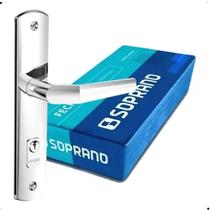 Kit Fechadura Popline 40x5 3PY45 Soprano C6 Kit Fechadura Popline 40x5 3PY45 Soprano C6