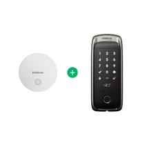 Kit Fechadura Smart de Sobrepor IFR 2020 + Hub de Automação Smart Intelbras IZY ICA 1001