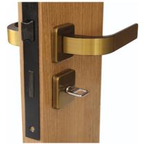 Kit Fechaduras 2 Banheiros + 3 Internas Quartos - MGM