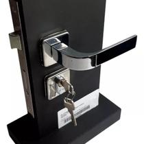 Kit Fechaduras 3 Quartos + 2 Banheiros Cromada + 5 Dobradiças Bronze - MGM Kit Fechaduras 3 Quartos + 2 Banheiros Cromada + 5 Dobradiças Bronze - MGM