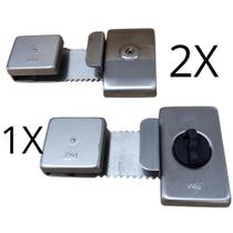 Kit Fechaduras Jbm 2 Fc1 E 1 Fc2 15cm