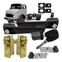 Kit Fechaduras + Maçanetas Caminhão Mb 1113 1313 1513 1929 2213