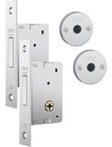 Kit Fechaduras Stam tetra Auxiliar externa trava 1001 PAR Inox porta/portão ferro/alumínio Kit Fechaduras Stam tetra Auxiliar externa trava 1001 PAR Inox porta/portão ferro/alumínio