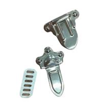 Kit fecho bolsa 2.5 x 4.5cm niquel Kit fecho bolsa 2.5 x 4.5cm niquel