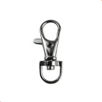 Kit Fecho Mosquetão Lagosta Com Argola Chaveiro 15 Unidade