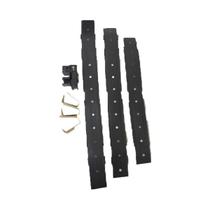 Kit Feixe Mola Traseiro Completo 3 Abracadeiras Fiorino Pick up 1978 1979 1980 1981 1982 1983 1984 1985 1986 Panorama 1978 1979 1980 1981 1982 1983 19