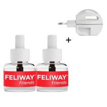 Kit Feliway Friends 1 Difusor Elétrico + 2 Refil 48ml Ceva