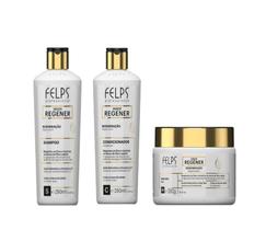 Kit Felps Inner Regener - Shampoo + Condicionador + Máscara