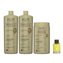 Kit Felps Marula - Shampoo1l+cond1l+masc1kg+óleo Argan 10ml