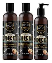 Kit Felps Men Poker - Shampoo + Condicionador + Balm 240ml