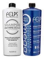 Kit Felps Profissional Antirresíduo 1l + Resistence 1l