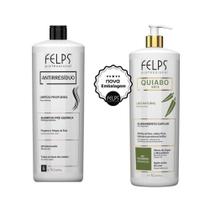 Kit Felps Profissional - Shampoo 1l + Alinhamento Okra 1l