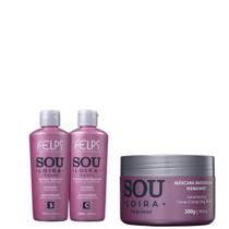 Kit Felps Sou Loira Shamp e Condi 300ml + Máscara 300g Kit Felps Sou Loira Shamp e Condi 300ml + Máscara 300g