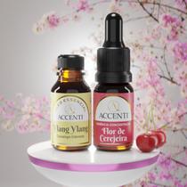 Kit Feminilidade e Equilíbrio de Óleo Essencial e Essência Accenti
