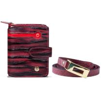 Kit Feminino Carteira + Cinto Artlux KF000