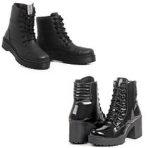 Kit Feminino Duas Botas Confort Elegance Stefanini Kit Feminino Duas Botas Confort Elegance Stefanini