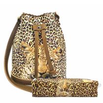 Kit Feminino Infantil Oncinha com Bolsa e Estojo, Magicc Kit Feminino Infantil Oncinha com Bolsa e Estojo, Magicc