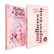 Kit Feminino Mulheres da Bíblia + Mulheres Improváveis - Viviane Martinello - Editora Vida
