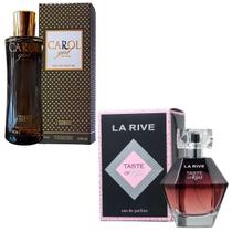Kit Feminino Perfume La Rive Taste of Kiss EDP 100ml Perfume I Scents Carol Girl EDP 100ml Kit Feminino Perfume La Rive Taste of Kiss EDP 100ml Perfume I Scents Carol Girl EDP 100ml