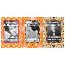 Kit Feminismo de Simone de Beauvoir - 2 romances e 1 ensaio: A Mulher Independente + A Convidada + O Sangue dos Outros