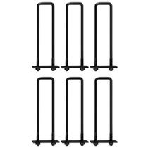 Kit Ferragem Madeira Grampo 15 Cm 6 Un - UNIFER Kit Ferragem Madeira Grampo 15 Cm 6 Un - UNIFER