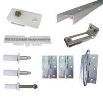 Kit Ferragens p/ Porta Camarão Com Dobradiça - 60 cm Natural - Alfer - KTC-306DN