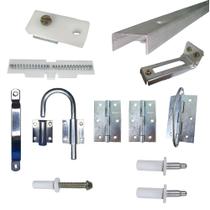 Kit Ferragens p/ Porta Camarão Completo - 90cm Natural - Alfer - KTC-309TN