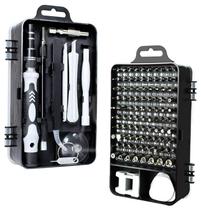 Kit Ferramenta 115 Chaves Precisão Reparo Manutenção Celular Notebook Tablet Relógio