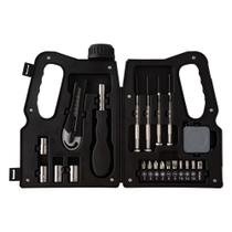 Kit Ferramenta 21 Peças com Estojo Criativo em Formato de Galão de Óleo Kit Ferramenta 21 Peças com Estojo Criativo em Formato de Galão de Óleo