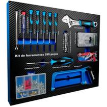 Kit ferramenta 299 peças c/ multímetro - g19565ac - gamma