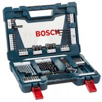 Kit Ferramenta Bosch Com Diversas Brocas Diametros Pra Metal