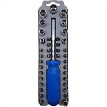 Kit Ferramenta Brasfort 39 Pecas Chave Fenda/Phillips/Soquete 6007 Kit Ferramenta Brasfort 39 Pecas Chave Fenda/Phillips/Soquete 6007