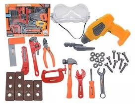 Kit Ferramenta Brinquedo Infantil Parafusadeira Interativo