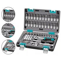 Kit Ferramenta Catraca Reversivel Com 57 Peças