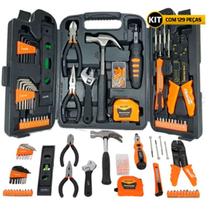 Kit Ferramenta com 129 peças para Profissionais Kit Ferramenta com 129 peças para Profissionais